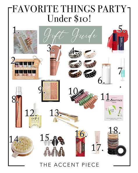 favorite gift ideas